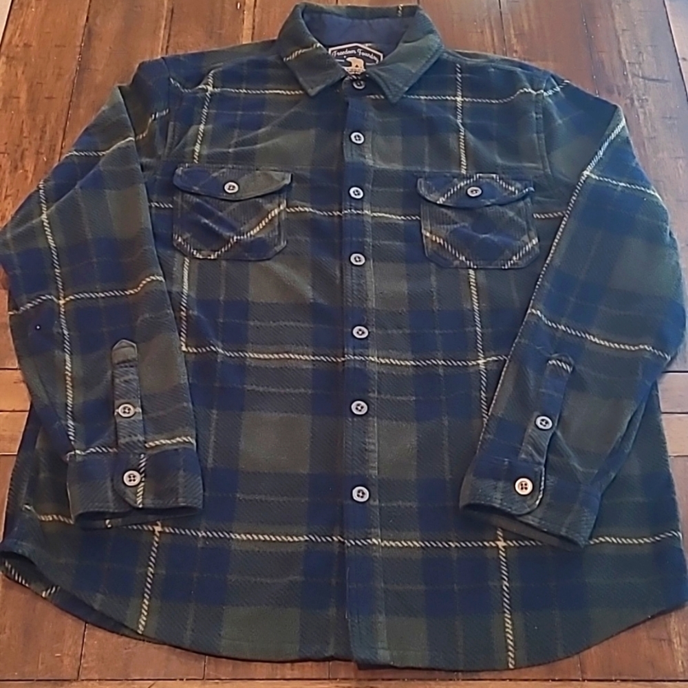 Freedom Foundry Long Sleeve Fleece Shirt L